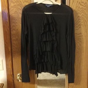 Lauren Ralph Lauren Ruffle Top